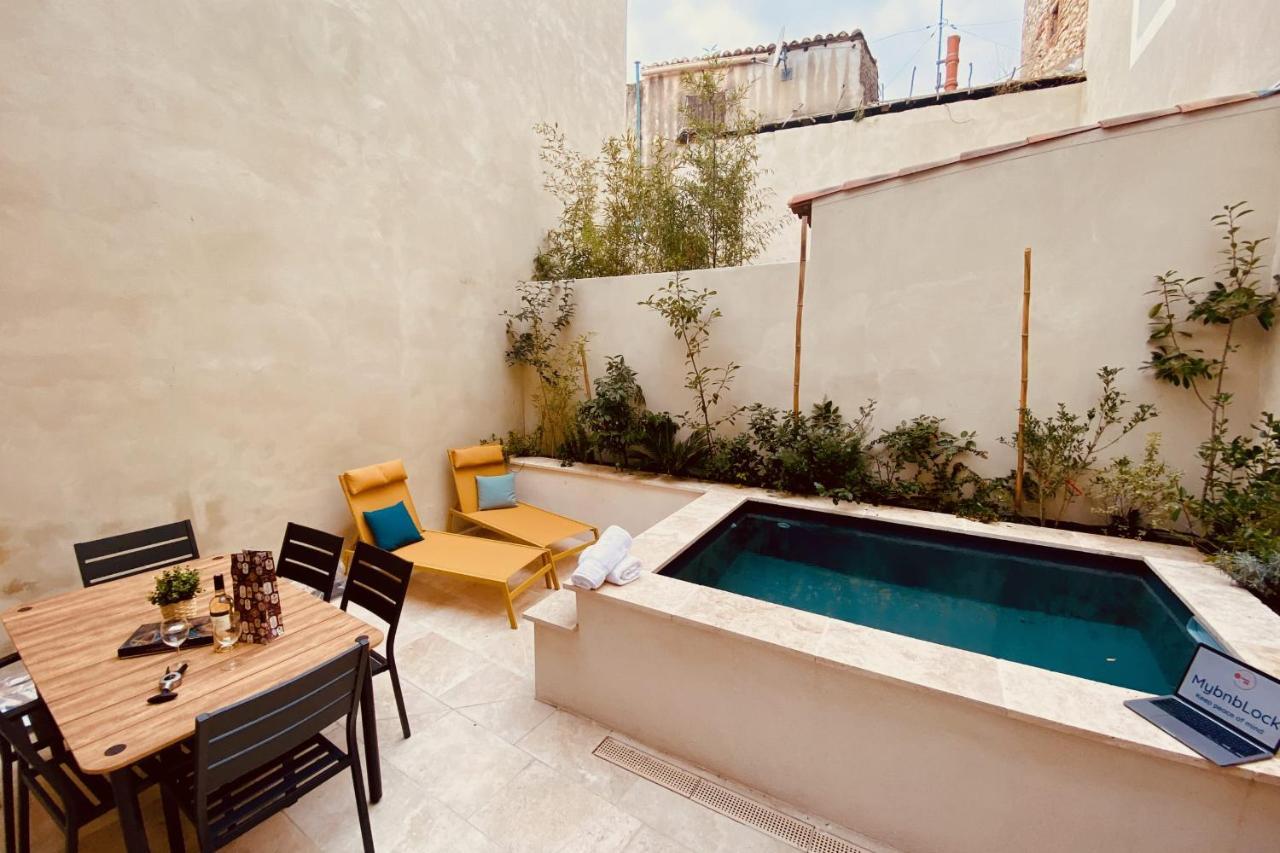 La Terra Nostra - Townhouse - Swimming Pool Vila Nîmes Exterior foto
