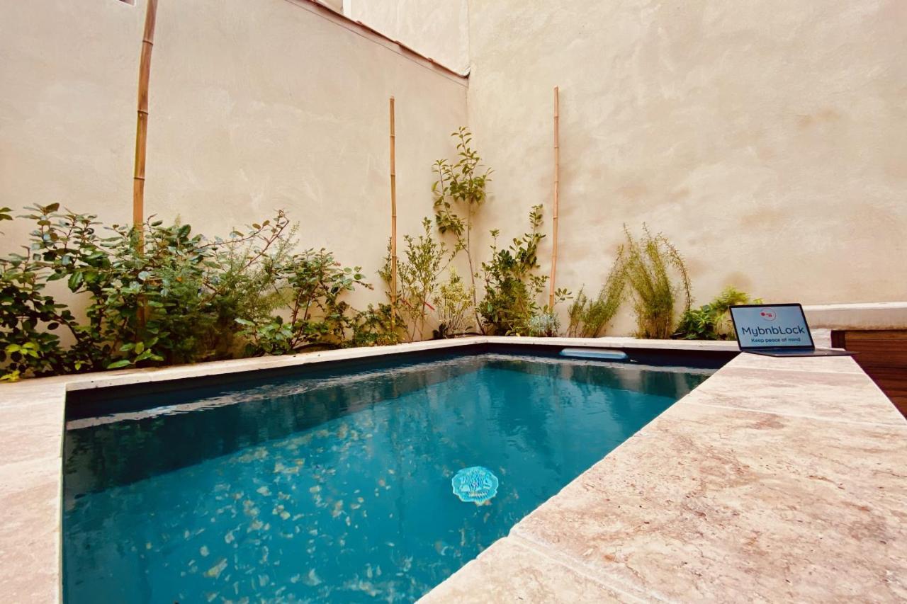 La Terra Nostra - Townhouse - Swimming Pool Vila Nîmes Exterior foto